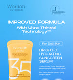 Wardah UV Shield Bright C-Hydrating Sunscreen Serum SPF 35 PA-Skincare