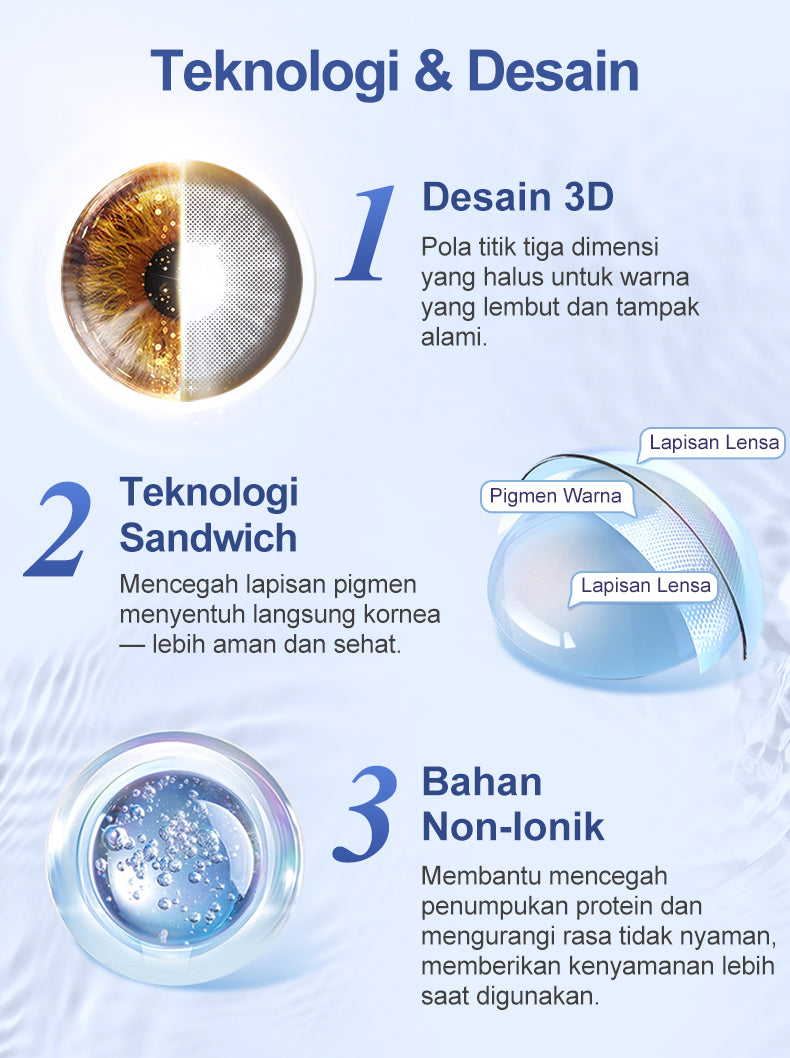 [0.00 s/d -6.00]Magister Softlens Minus14.5mm Lensa Kontak Warm Softlens For Big eyes 1Pasang 6bulan