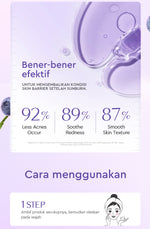 [Big Size]Glad2Glow Blueberry Moisturizer 100g 5% Ceramide Menjaga Skin Barrier Perawatan Wajah Mencerahkan wajah Menjaga kelembapan kulit Penyerapan cepat Pelembab wajah Esensi wajah Produk perawatan kulit Perawatan wajah g2glow official store