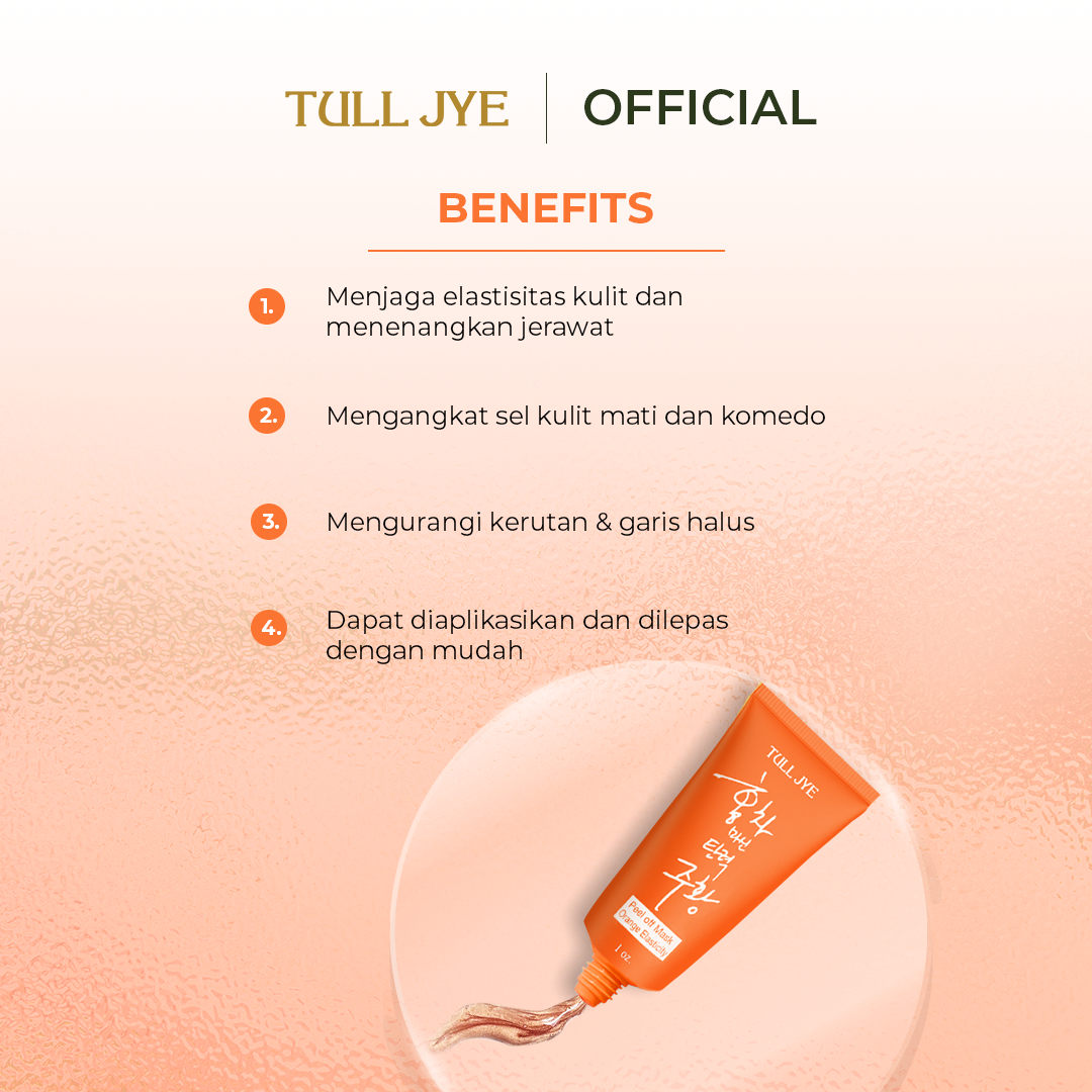 Tull Jye Peel Off Mask (Orange - Elasticity)