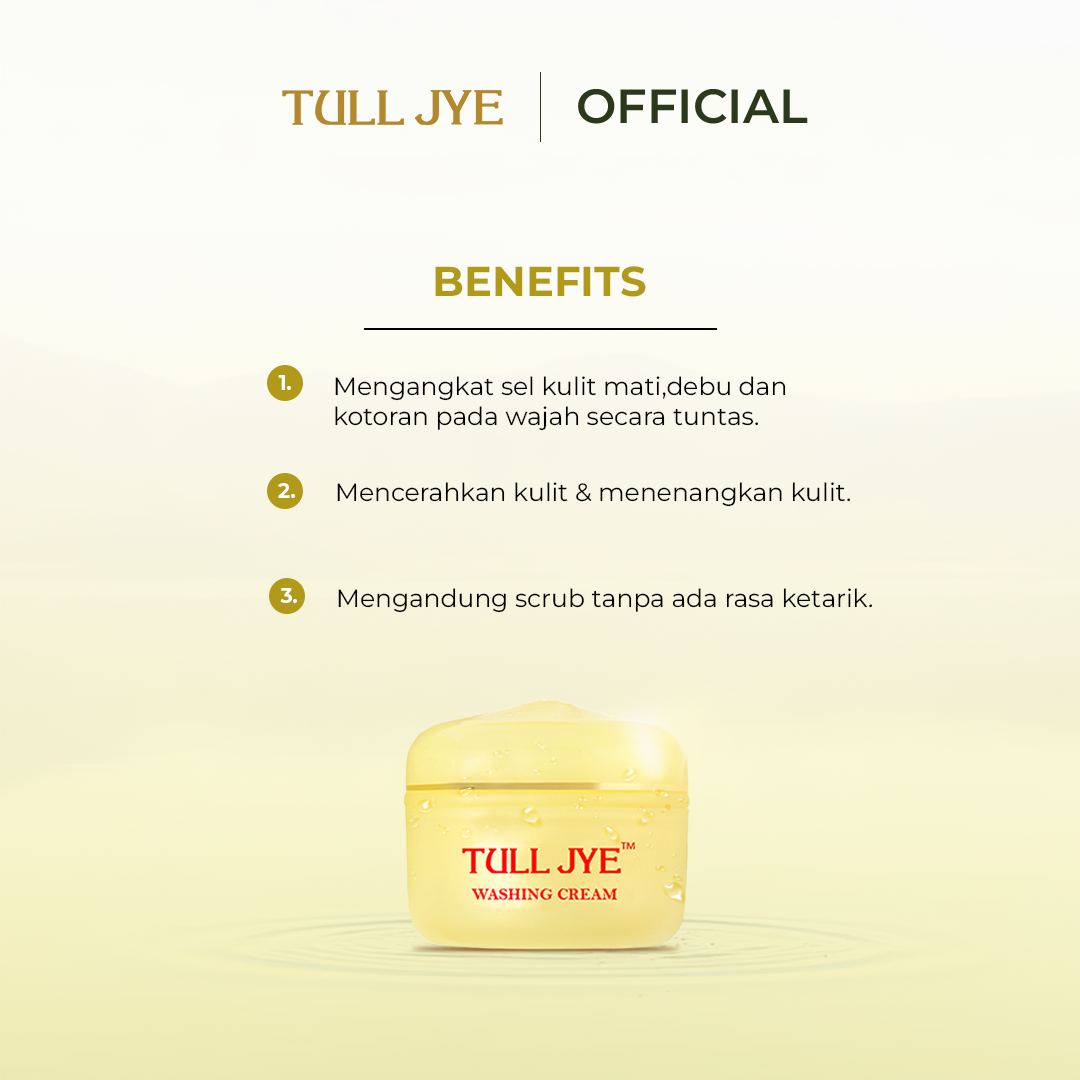 Tull Jye Washing Cream 1 (Kuning)