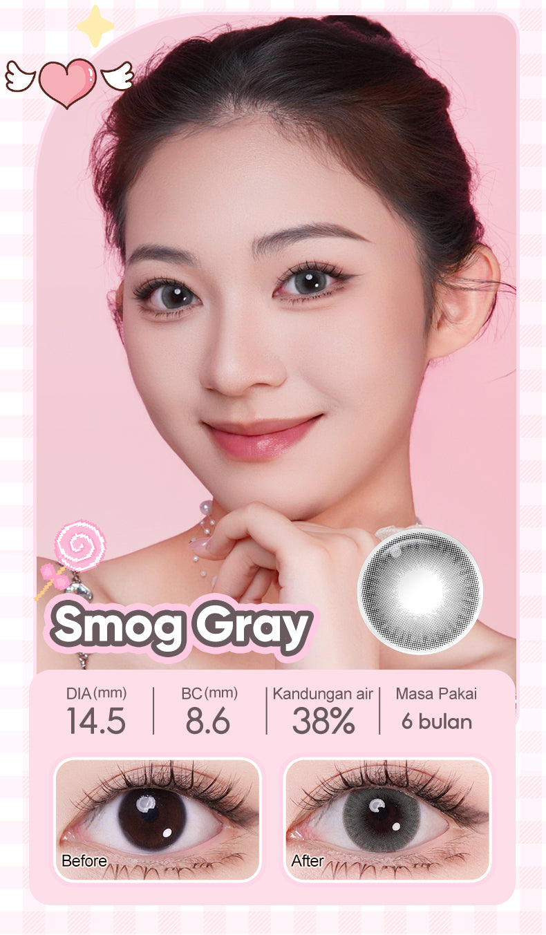 [0.00 s/d -6.00] Magister Softlens Minus NILS Seris 14.2mm Soflen 6Bulan Nils Brown