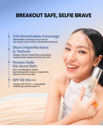 [NEW] YOU Cloud Touch 3% Niacinamide Acne Defense Skin Tint For Oily Acne Prone Skin Perfect Coverage Liquid Foundation Serum Tint 24h Matte Oil Control SPF 50 No Oxidiant