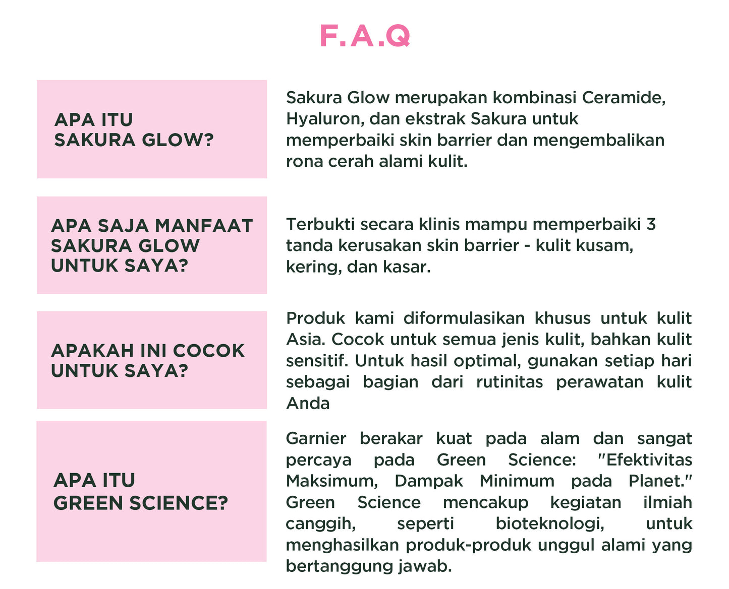 GARNIER Sakura Glow Ceramide Barrier Moisturizer Gel 50ml Skincare Water Gel Pelembab Ringan mencerahkan tone up pelembab wajah cream pemutih wajah glowing cepat