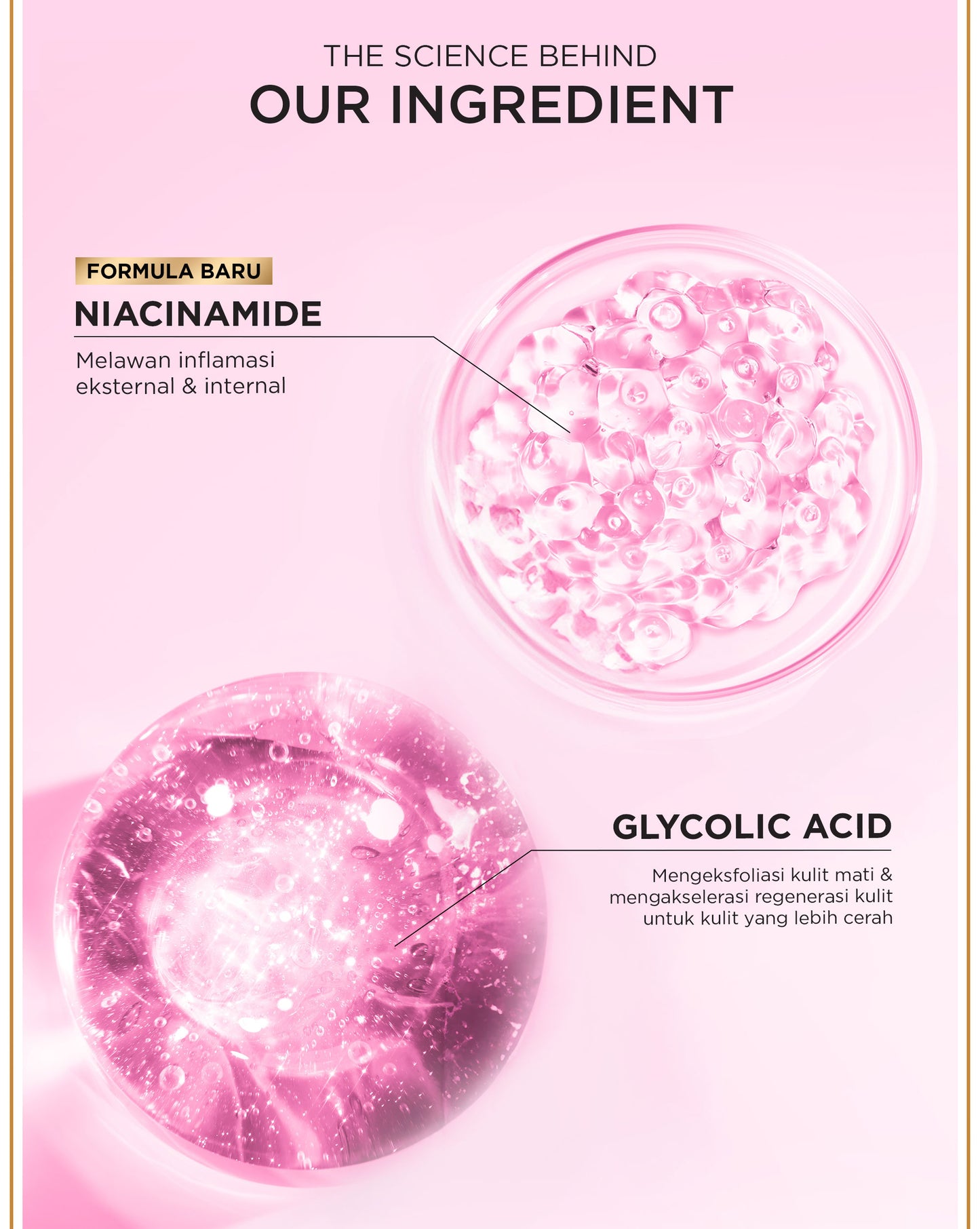 L'Oreal Paris Glycolic Bright Daily Cleanser Foam - 50/100ml Skin Facial Wash Loreal Glyco Acid AHA Exfoliating Anti Dark Spot Wajah Peeling Muka