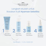 ERHA Skinsitive Ultracalm Face Wash 80g | Sabun Cuci Muka Semua Jenis Kulit (Normal - Sensitif) dengan Panthenol, Aloe Vera Extract | Melembapkan, Kulit Tidak Ketarik | PH Balance, Hypoallergenic, Gentle, Calming | Memperkuat Skin Barrier