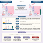 ADLEEVA - (Paket Pemula ISI 4) WHITENING Glow Booster / ACNE Bright Series Basic