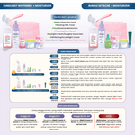 ADLEEVA - [BUNDLE SET] ACNE / WHITENING GLOWING SET (Paket Complete + Moisturizer + Essence) (PAKET HEMAT UNTUNG BANYAK)