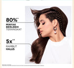 [BARU] L'Oreal Paris Hyaluron Pure 72H Purifying Shampoo - Perawatan Rambut Bebas Lepek dan Rambut Halus tahan hingga 72jam - Shampoo 280ml - Kulit Kepala Berminyak dan Rambut Kering