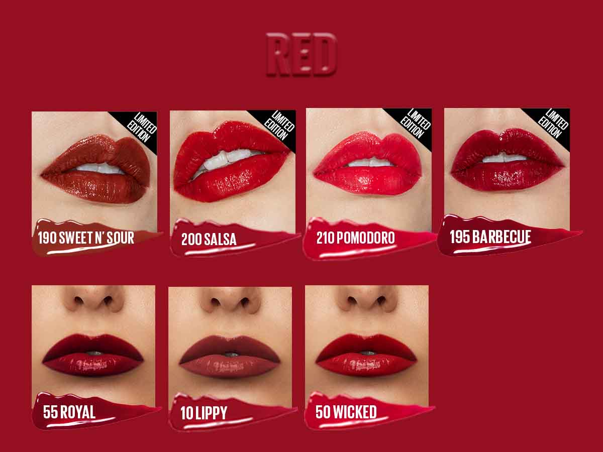 MAYBELLINE OFFICIAL Superstay Vinyl Ink 4.2 ml LIMITED EDITION - Shiny Pigmented Liquid Lipstik Lipstick