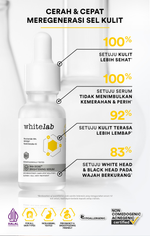 [UPGRADED FORMULA] Whitelab N10-Dose+ Intense Brightening Serum Niacinamide 10% - Serum Pencerah Wajah Intensif Dengan Niacinamide, Oxy229, & Hyaluronic [BPOM]]