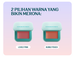 Haquhara Blushy Ever After Cream Blush / Blush On Cream / Perona Wajah Shades Pink / Peach
