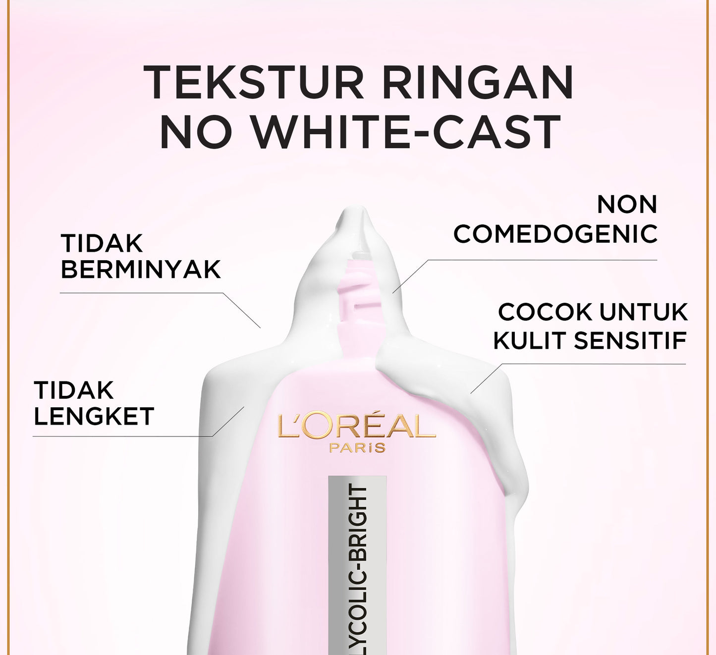 [NEW LAUNCH!] GLYCOLIC - BRIGHT ANTI DARK-SPOT DAILY UV FLUID SPF 50+ l 50ml l SUNSCREEN PERTAMA UNTUK MENYAMARKAN NODA HITAM, BEKAS JERAWAT, DAN MENCERAHKAN l TABIR SURYA, SPF, SUNBLOK, SUN SCREEN