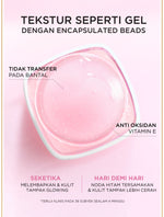L'Oreal Paris Glycolic Bright Glowing Night Cream - 15/30ml (Skin Brightening Krim Malam  Pelembab Loreal Glyco Acid AHA Exfoliating Anti Dark Spot Wajah Peeling Muka)