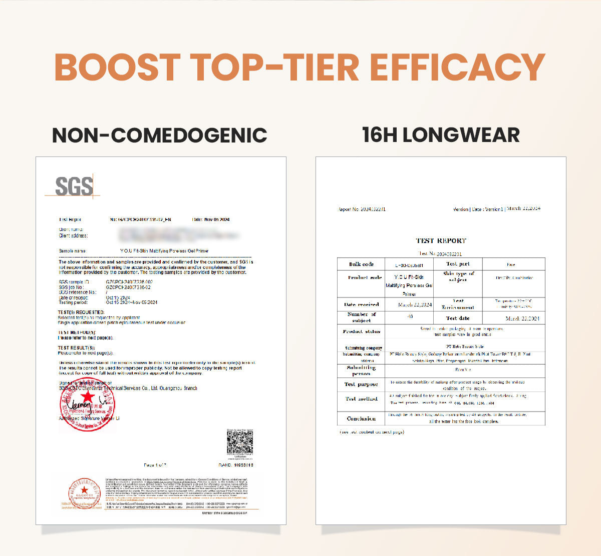 YOU Fit Skin Poreless Gel Primer Makeup + CT Skin Tint Bundle