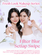 Noera Compact Powder | Bedak Padat Blur Matte Effect