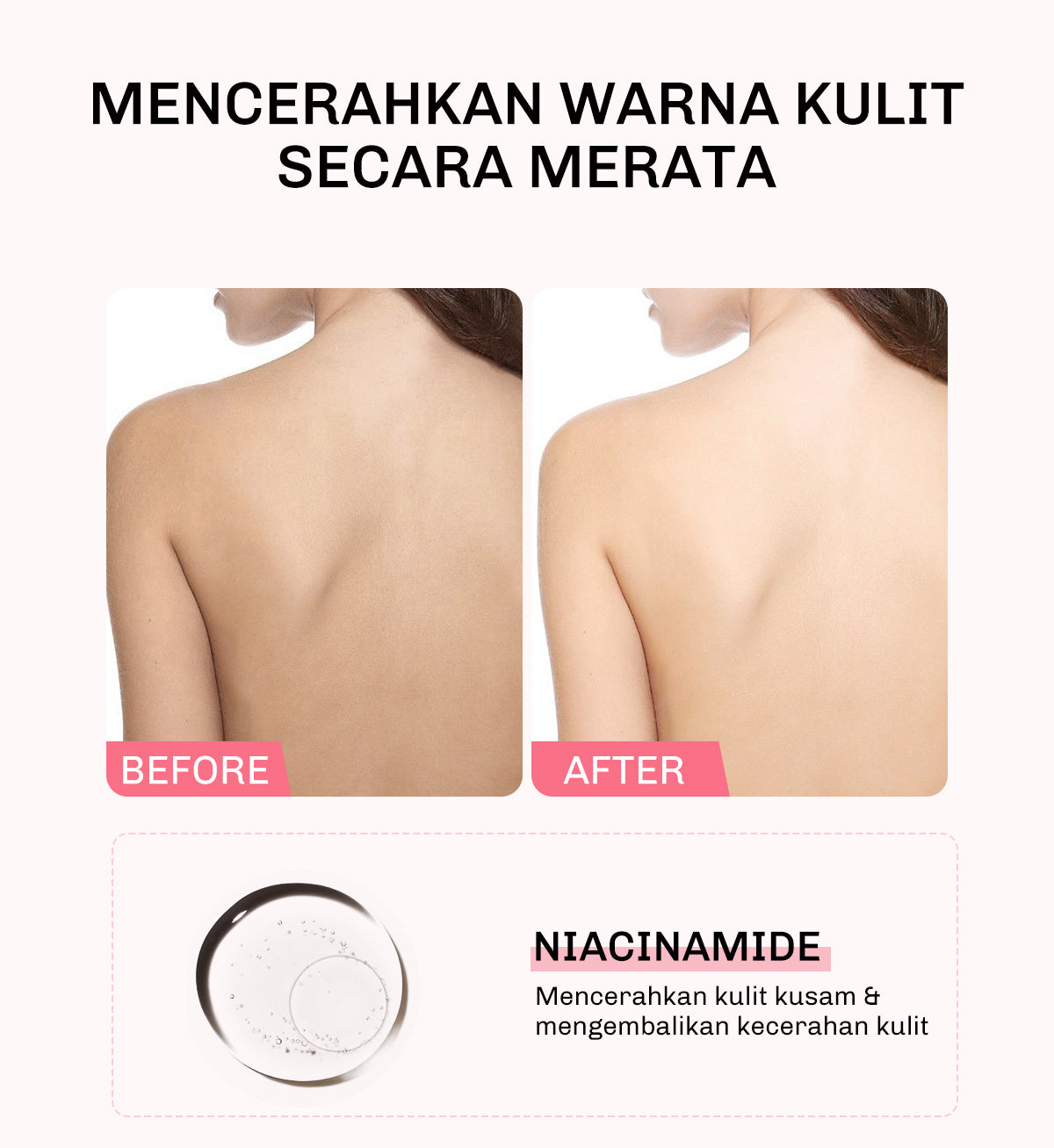 Lavojoy Let It Glow Black Opium Body Serum Skin Brightening Upgraded Version | Body Lotion Untuk Mencerahkan Dan Melembabkan Kulit Dengan Niacinamide + Ceramide + Vitamin E