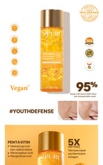 NPURE Marigold Anti-Aging Youth Defense Hydrating Toner / Clearing Petal Toner/ Anti Aging Toner/ Toner Gentle Eksfoliasi Wajah Natural / Membersihkan Kotoran