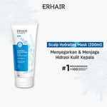 ERHAIR Scalperfect Hydrating Mask 200ml - Masker Kulit Kepala bebas Gatal & Berketombe Menenangkan Kulit Kepala Gatal, Iritasi, Minyak dan Mengurangi Ketombe Seboroik | Menthol Cooling Sensation