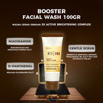 HIS ERHA Mantools Set - Rangkaian untuk Kulit BerjerawatHIS ERHA Paket Lengkap Facial Wash, Serum, Sunscreen Pelembap Brightening / Acne - Set untuk Mencerahkan Wajah Kusam, Lawan Jerawat / Minyak khusus Pria, Verified by Dermatologist, Niacinamide, Salic
