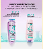 [BARU] L'Oreal Paris Hyaluron Pure 72H Purifying Shampoo - Perawatan Rambut Bebas Lepek dan Rambut Halus tahan hingga 72jam - Shampoo 280ml - Kulit Kepala Berminyak dan Rambut Kering