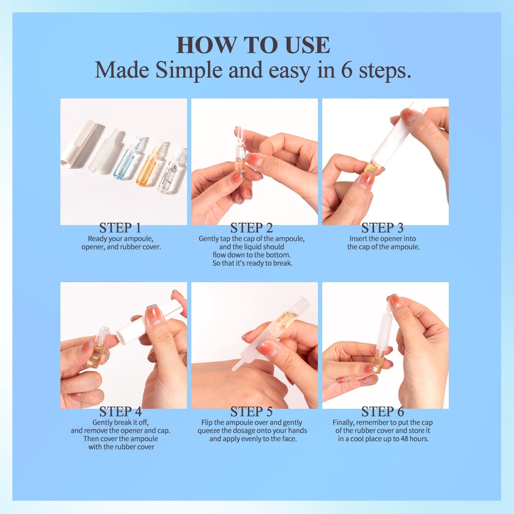 PREMIERE BEAUTE [New Formula] New Booster Activation RetinAL Advance Repair Ampoule  10x1.5ml Repair the Barrier RETINOL  SAMPHIRA COLLAGEN