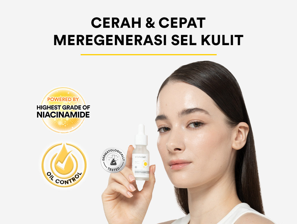 Whitelab Serum Niacinamide 10% Brightening - Serum Pencerah Wajah Intensif N10-Dose+ 2.0