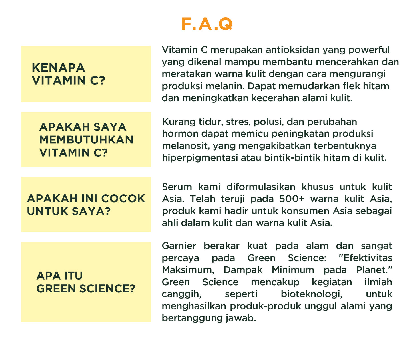 GARNIER Bright Complete Vitamin C Brightening Sleeping Mask Night Cream Krim Malam Mencerahkan 50 ml Moisturizer Tone Up Glowing Skincare - pelembab wajah pemutih wajah