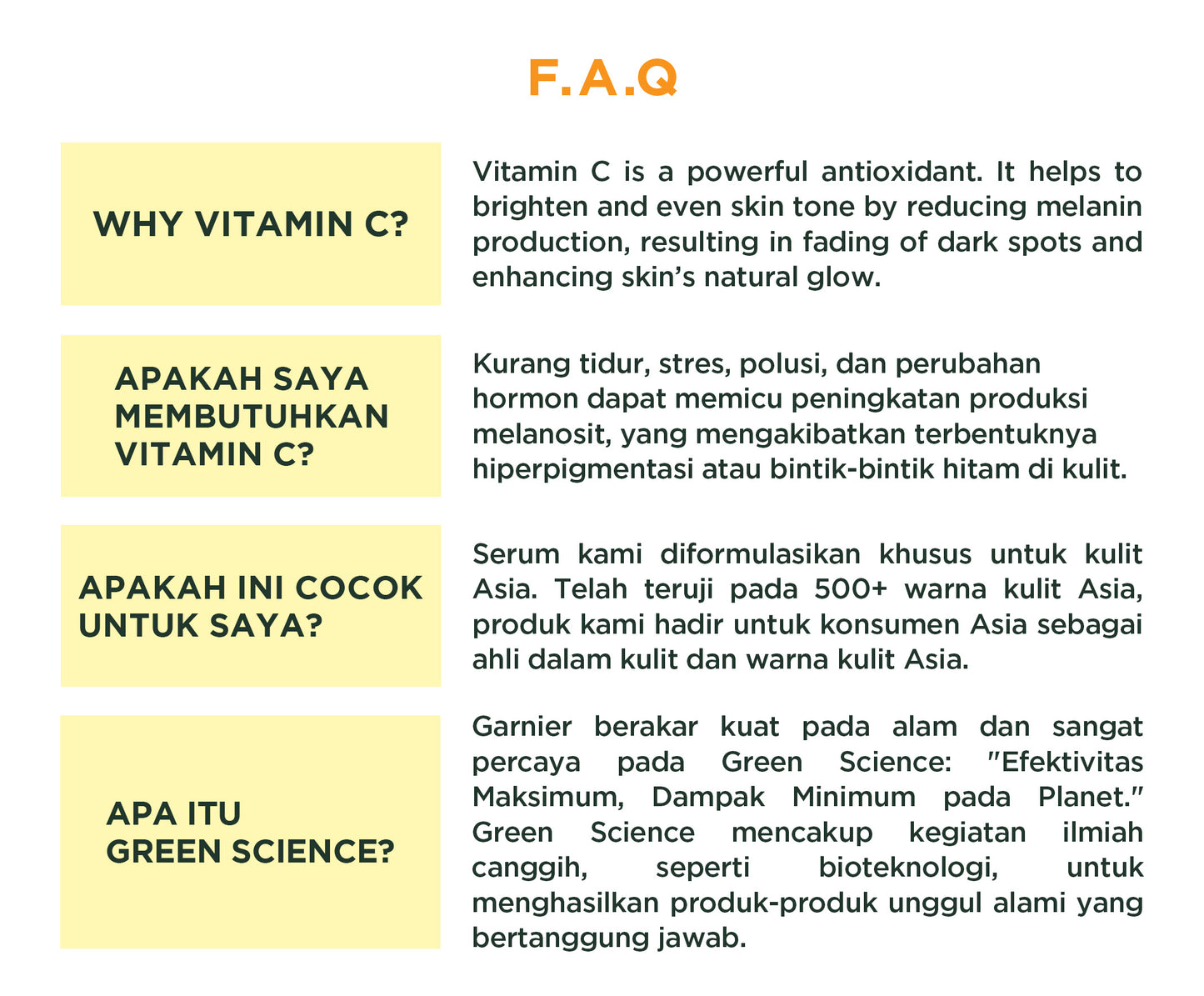 GARNIER Bright Complete Vitamin C Ceramide Barrier Moisturizer Gel 50ml - Water Gel Skincare Pelembab Ringan untuk mencerahkan tone up pelembab wajah cream pemutih wajah glowing cepat