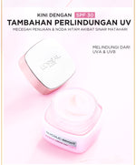 L'Oreal Paris Glycolic Bright Glowing Day Cream SPF 17/30 - 15/50ml (Krim Siang  Pelembab Loreal Glyco Acid AHA Exfoliating Anti Dark Spot Wajah Peeling Muka)