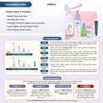 ADLEEVA Paket Hemat Acne Bright Series "COMPLETE" (Paket Isi 5 - Free Acne Blemish Spot)