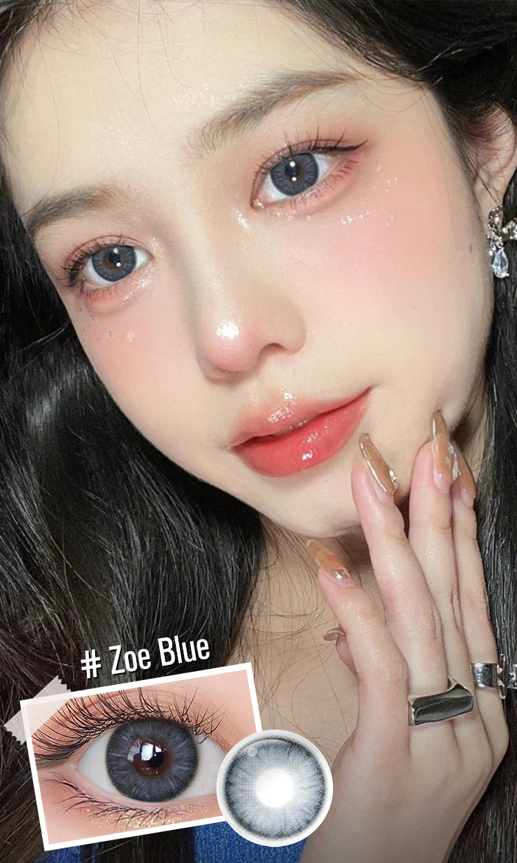 Magister Softlens 14.2mm -14.5mm For Big Eyes Sepasang Normal Lensa kontak warna kadar air 38% soflens