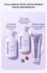 Lavojoy So So So Smooth Hair Mask 180gr | Masker Rambut Lembut Anti Kusut Frizzy | Masker Rambut Berkilau | Masker Rambut Kering | Repair Hair Mask with Hyaluronic Acid + Triple Seed Oil + Australian Manuka Honey