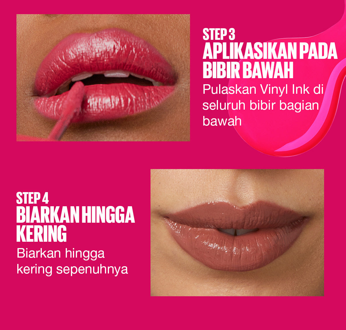 MAYBELLINE OFFICIAL Superstay Vinyl Ink 4.2 ml LIMITED EDITION - Shiny Pigmented Liquid Lipstik Lipstick