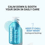 Lavojoy Keep It Chill Body Wash 300ml | Calm Down And Hydrate Skin | Sabun Mandi Cair | Sensasi Dingin | Menenangkan Kulit | Memperkuat Skin Barrier | Ceramide + Centella Asiatica + Mint Extracts