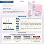ADLEEVA Paket Hemat Whitening Glow Booster Series “COMPLETE” (Paket Isi 5)