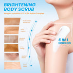 [Scrub] Hanasui Brightening Body Scrub - Mengangkat Sel Kulit Mati Halus Sehat Cerah Symwhite 377 Glutathione Niacinamide Ceramide