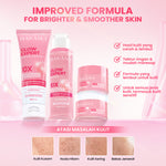 [Special Package] Hanasui Double Expert, Glow Better Set 4 pcs + Power Bright Expert Serum - Real 10% Advance Nianicinamide Menyamarkan Bintik Hitam Bekas Jerawat New Improved Formula