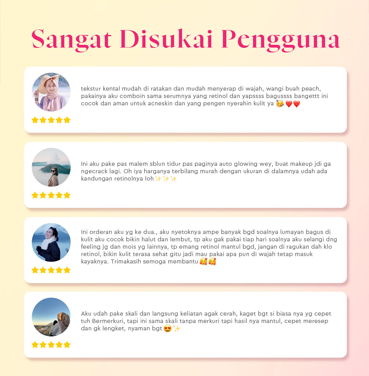 [Tasyafarasya Approved]Glad2Glow Peach Retinol Moisturizer Pelembab Anti Penuaan Penghalang Kulit Mencerahkan Flek Hitam Mengurangi kerutan mencerahkan warna kulit menghaluskan kulit mengecilkan pori-pori membesar dan melembabkan g2glow official store