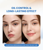 YOU Cloud Touch Dreamy 3 in 1 Two Way Cake Bedak Padat Two Way Cake Makeup