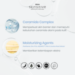 ERHA Skinsitive Ultracalm Body Lotion 125g | Pelembap Kulit Semua Jenis Kulit (Normal, Kering, Sensitif) | Gentle, No Fragrance, No Alcohol | Kulit Sangat Kering, Eksim, Ibu Hamil Menyusui, Anak Usia 3 | Skin Barrier Kuat dengan Ceramide, Calming Agent
