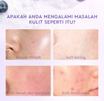 Glad2Glow Blueberry Ceramide Low pH Gel Cleanser facial wash skincare face wash sabun cuci muka cleansing balm exfoliating exfoliasi wajah sabun muka pembersih wajah Memperbaiki penghalang kulit tetap terhidrasi wajah G2G g2glow official store