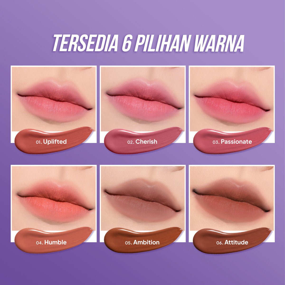 Implora Day To Day Lite Matte Lip Cream | Ringan Melembapkan | Hyaluronic Acid Lipstick
