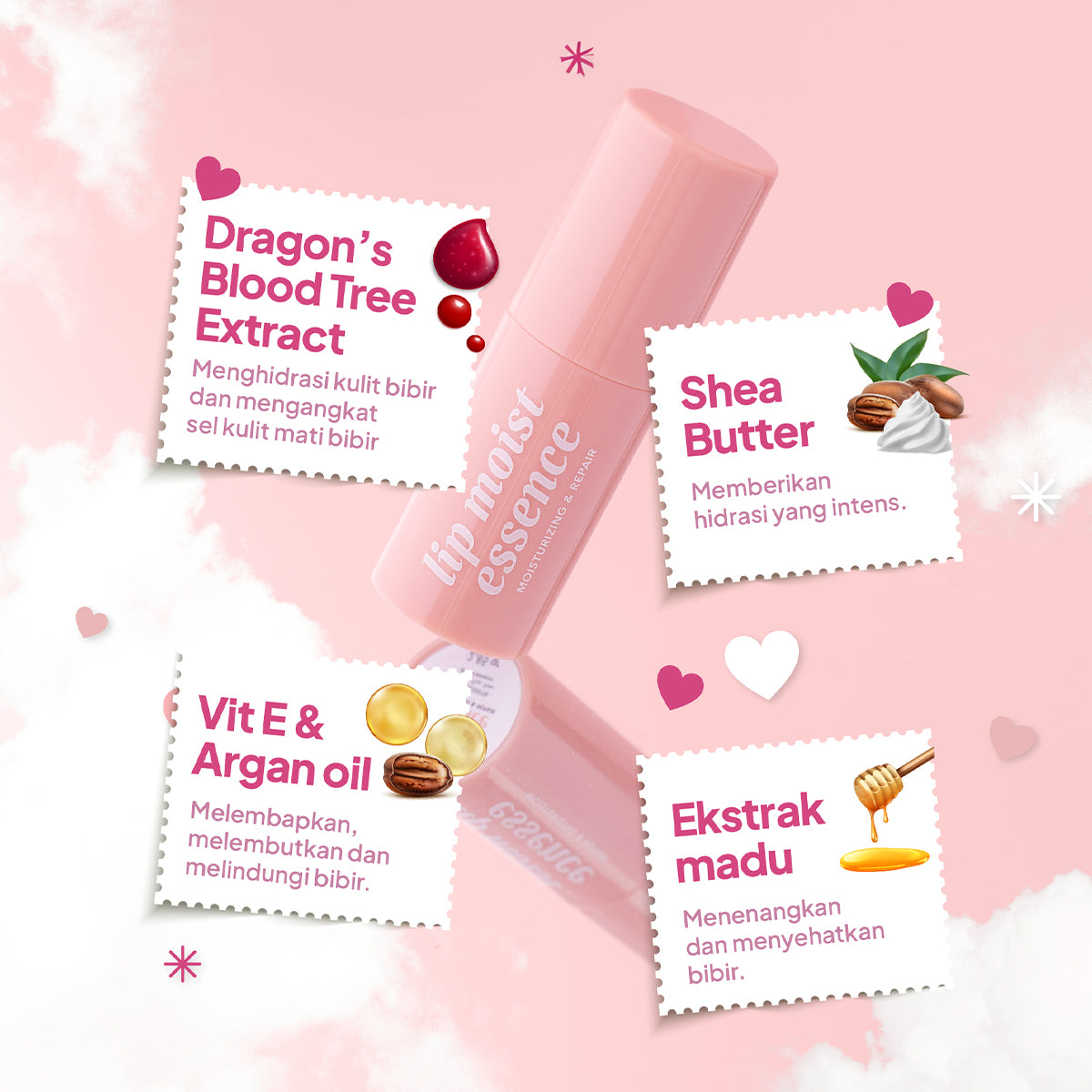 Implora Lip Moist Essence | Lip Treatment | Menghaluskan dan melembapkan bibir