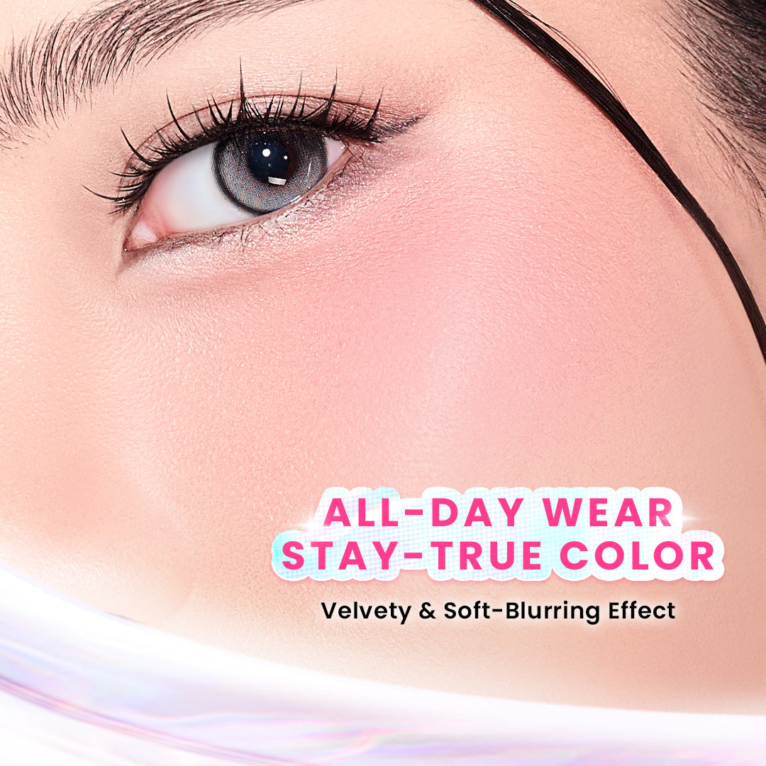 Hanasui Next Level Bouncy Blush - Super Bouncy Blush Long Lasting Blendable Easy To Use Powder Blush Bounce And Blush Kekinian