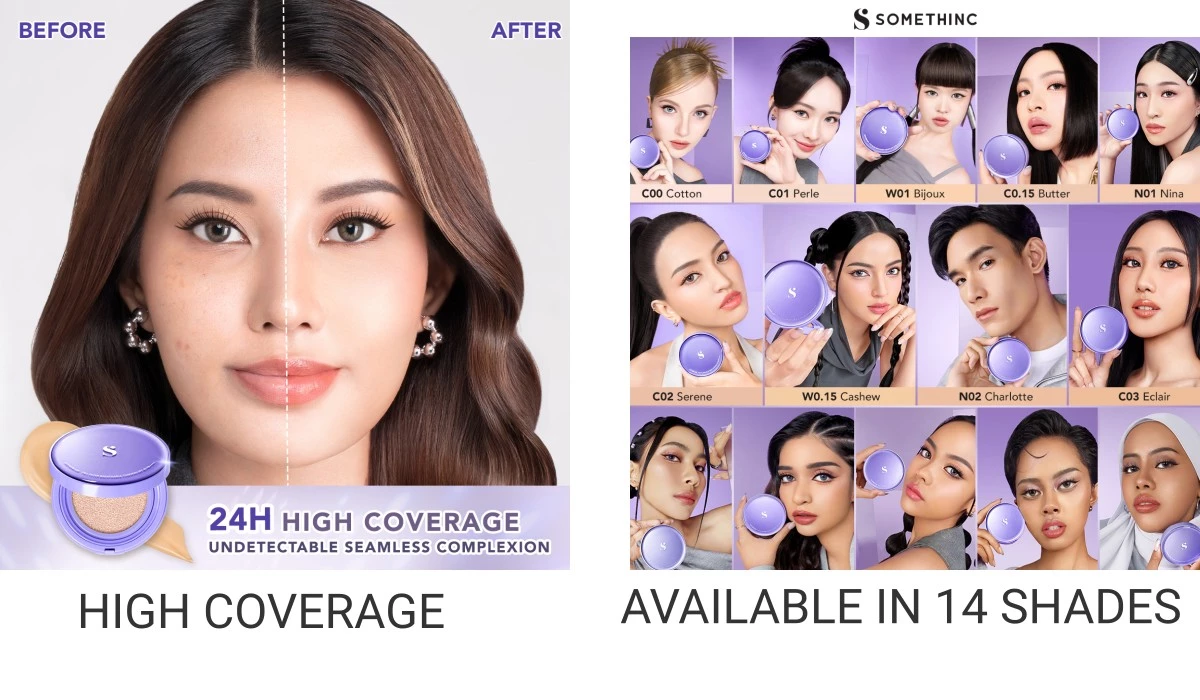 SOMETHINC REFILL CoverBlur Pro Filter Breathable Cushion SPF 40 PA++++