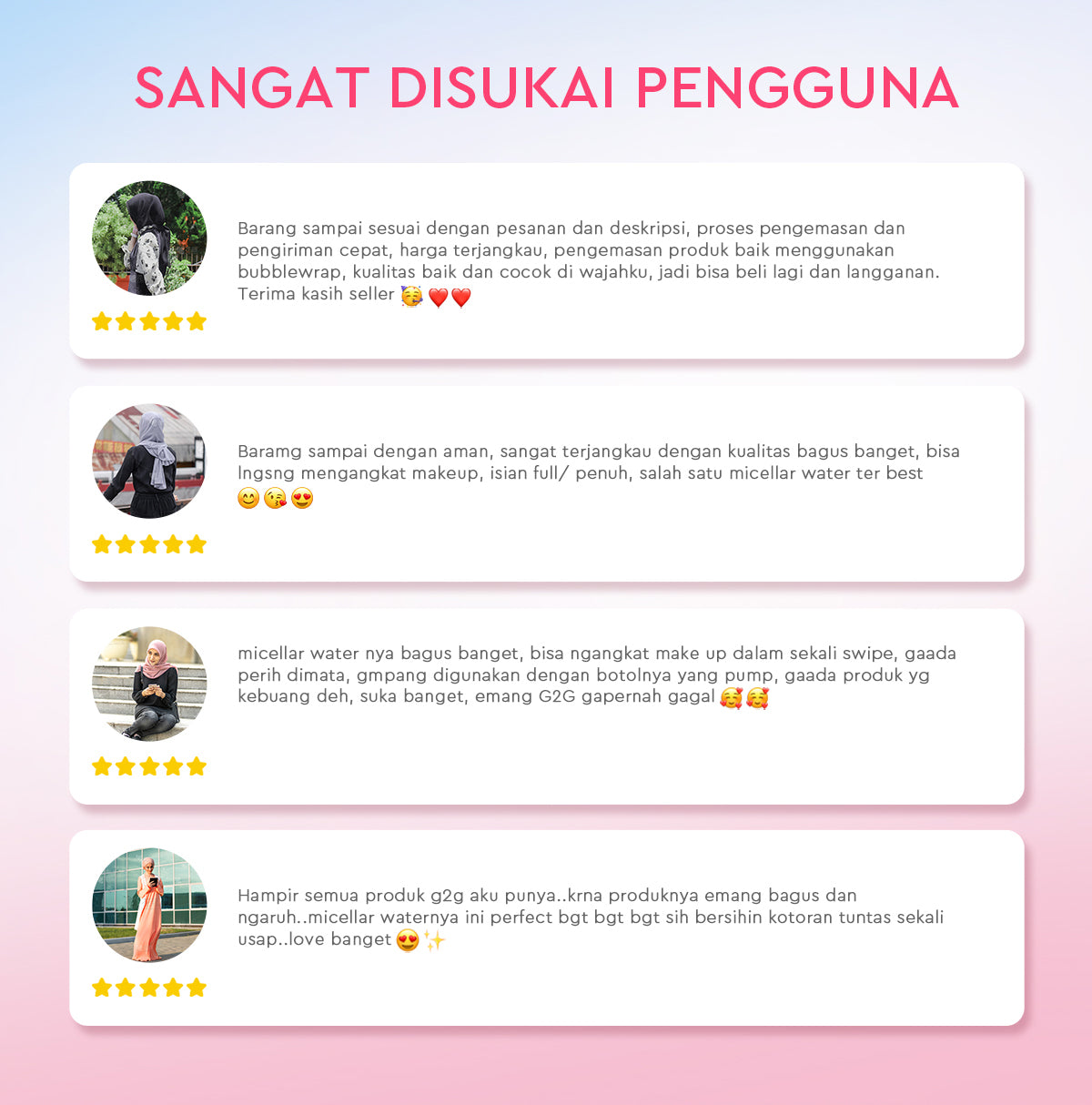 [READY STOCK] Glad2Glow Cherry Blossom Micellar Water 300ml Untuk Semua Kulit Lembut cleansing oil Penghapus Makeup Waterproof Hapus Riasan Tahan Air dengan Centella dan Tanpa Iritasi untuk Kulit Sensitif dan Berjerawat g2glow official store