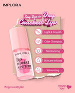 Implora Lip Moist Serum | Serum bibir dengan perona | Mengandung vitamin untuk bibir kering