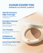 YOU Cloud Touch Dreamy 3 in 1 Two Way Cake Bedak Padat Two Way Cake Makeup
