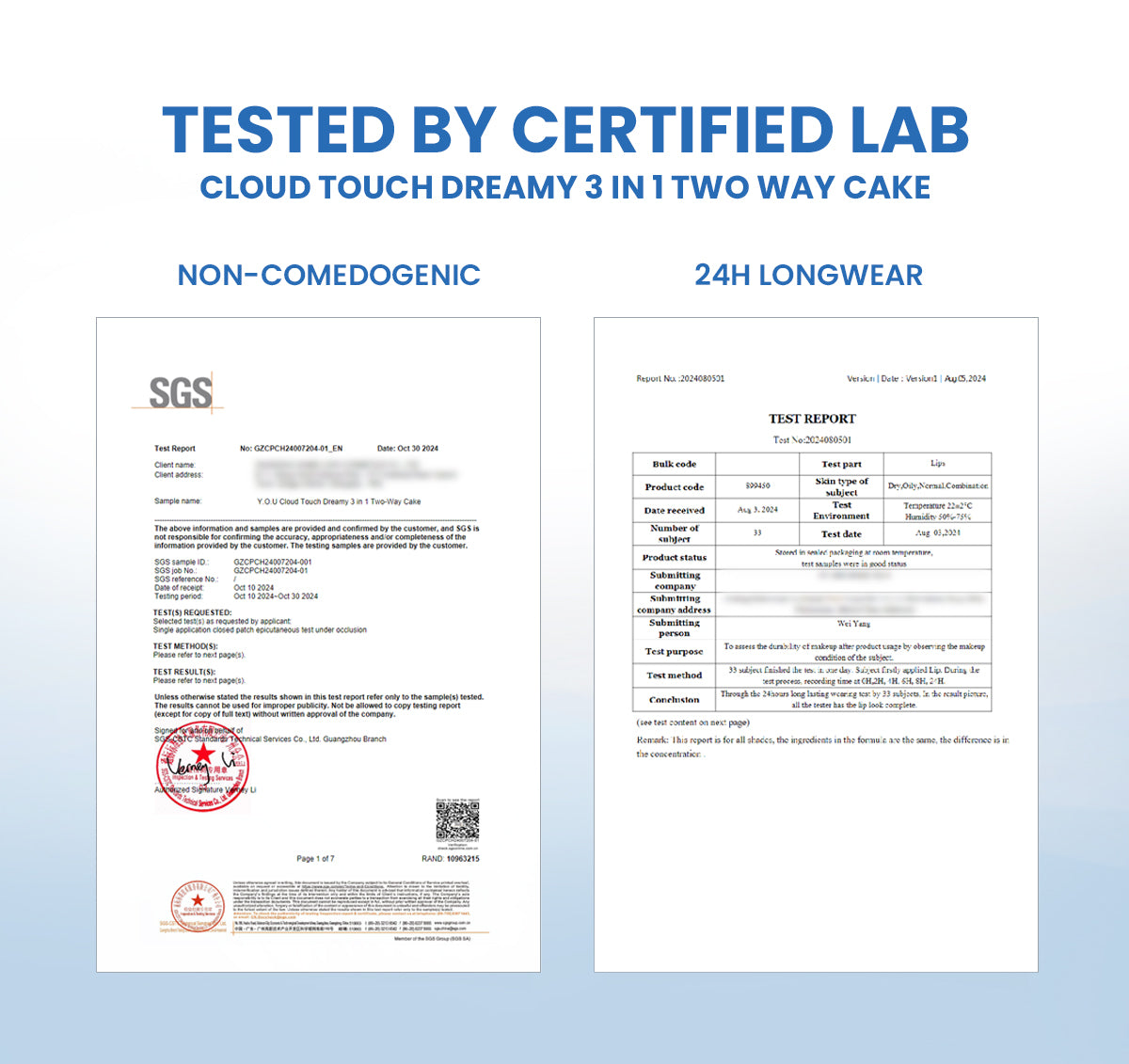 YOU Cloud Touch Dreamy 3 in 1 Two Way Cake Bedak Padat Two Way Cake Makeup